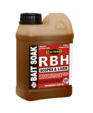 10350876 RBH Bait Soak System 1 L Scopex Liver