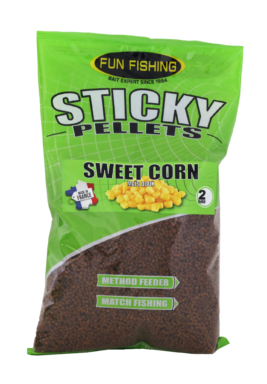 13450169 Sticky Pellets Sweet Corn 700g