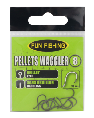 44538108 Hameçons Pellets Waggler T8