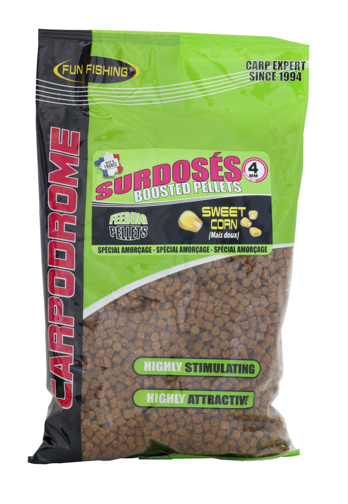 13440169 Pellets damorçage 700gr 4mm Sweet Corn Maïs Doux