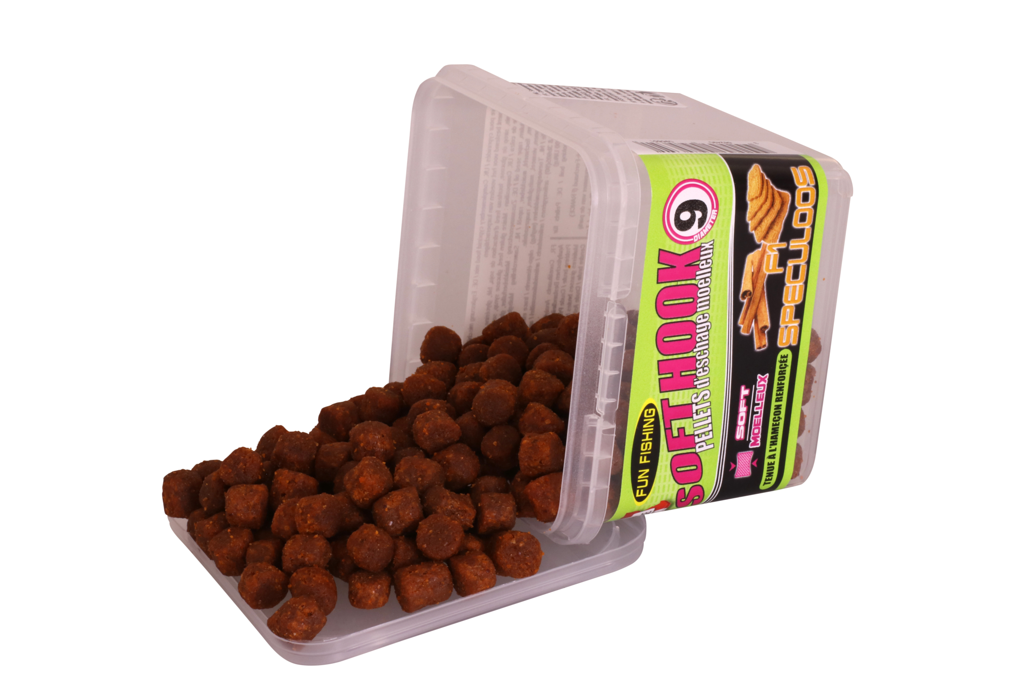 13441992 Soft Hooks Pellets 110gr 9 mm F1 Spéculoos détail