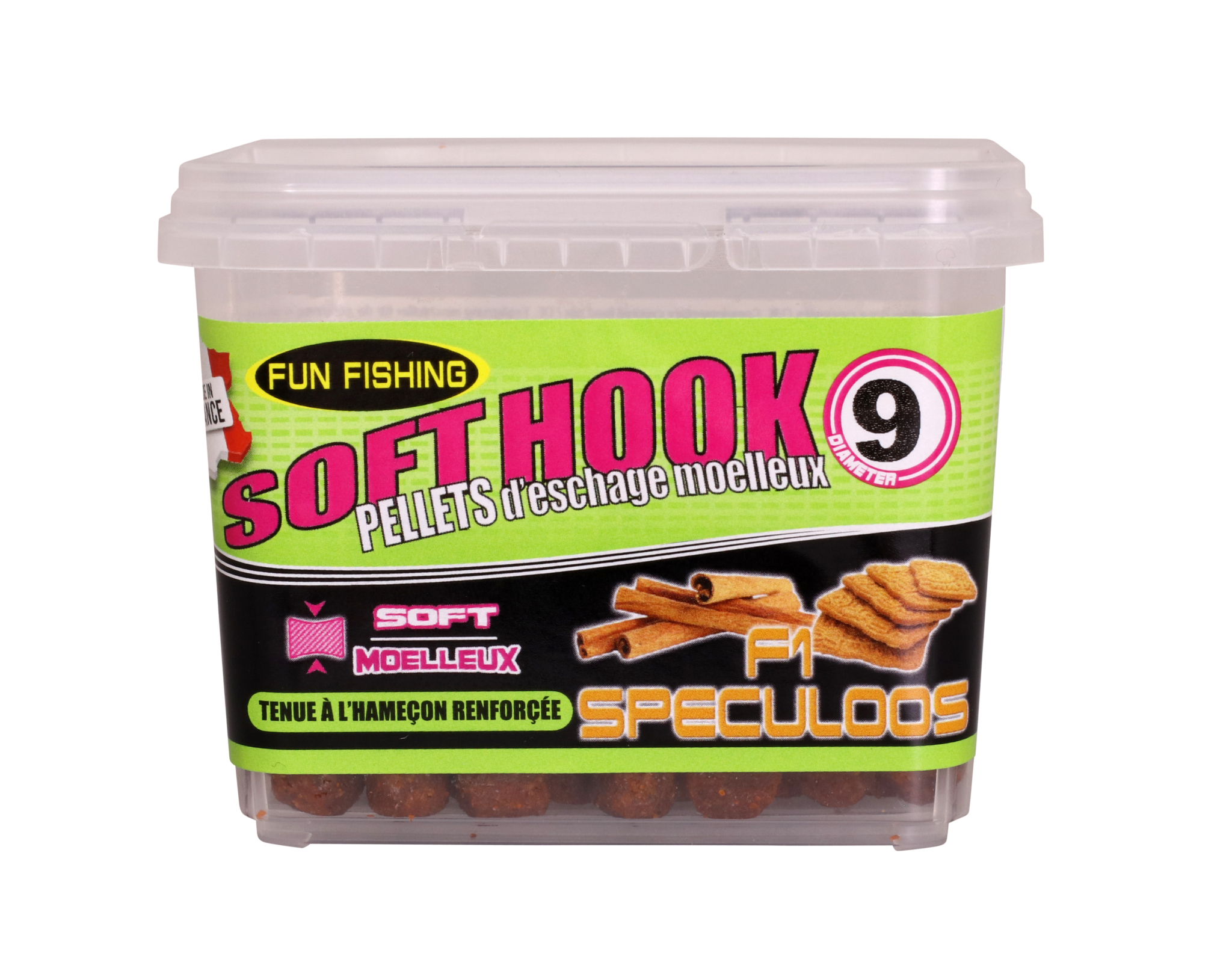 13441992 Soft Hooks Pellets 110gr 9 mm F1 Spéculoos