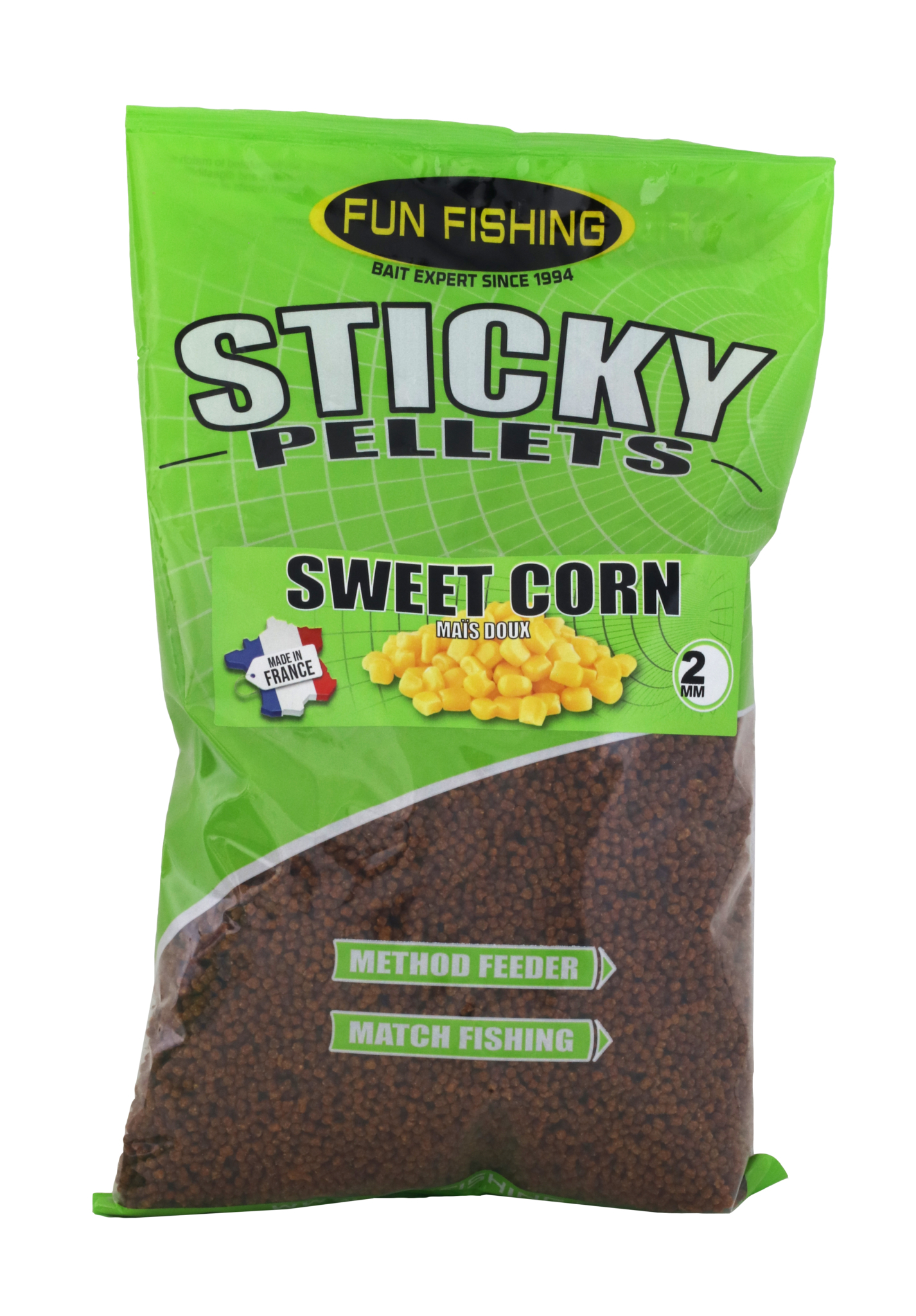 13450169 Sticky Pellets Sweet Corn 700g