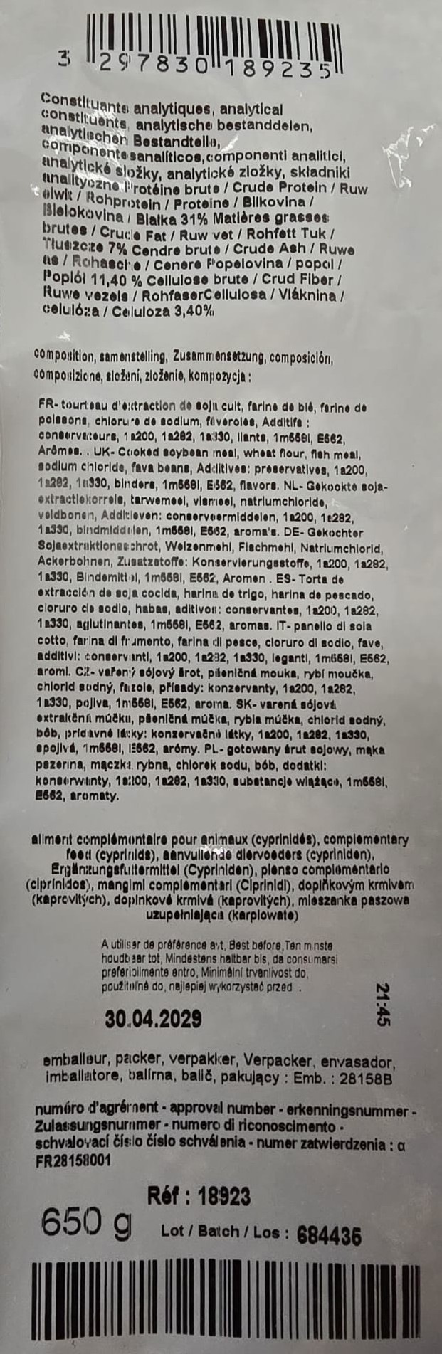 3297830189235 5