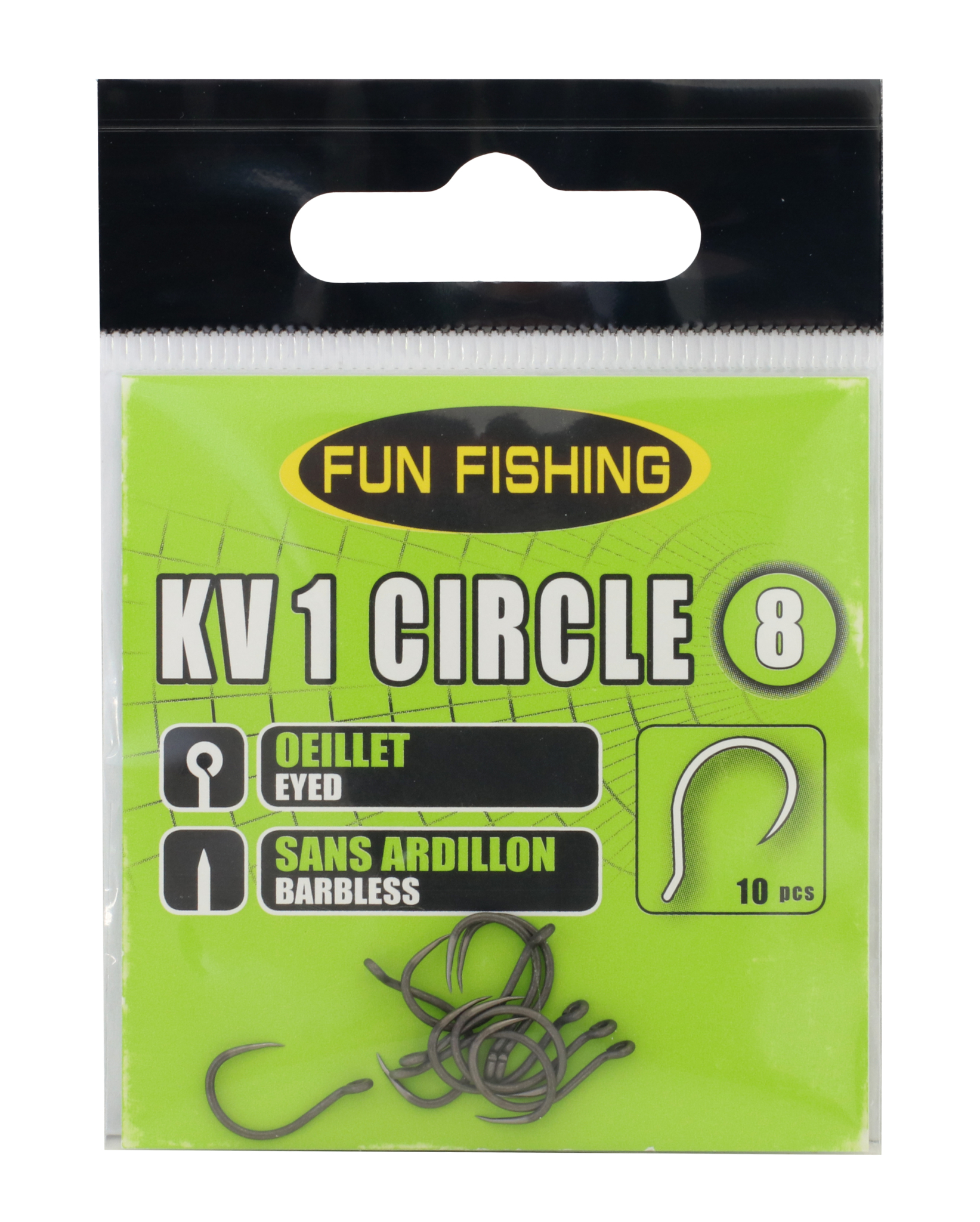 44539108 Hameçons KV1 Circle T8