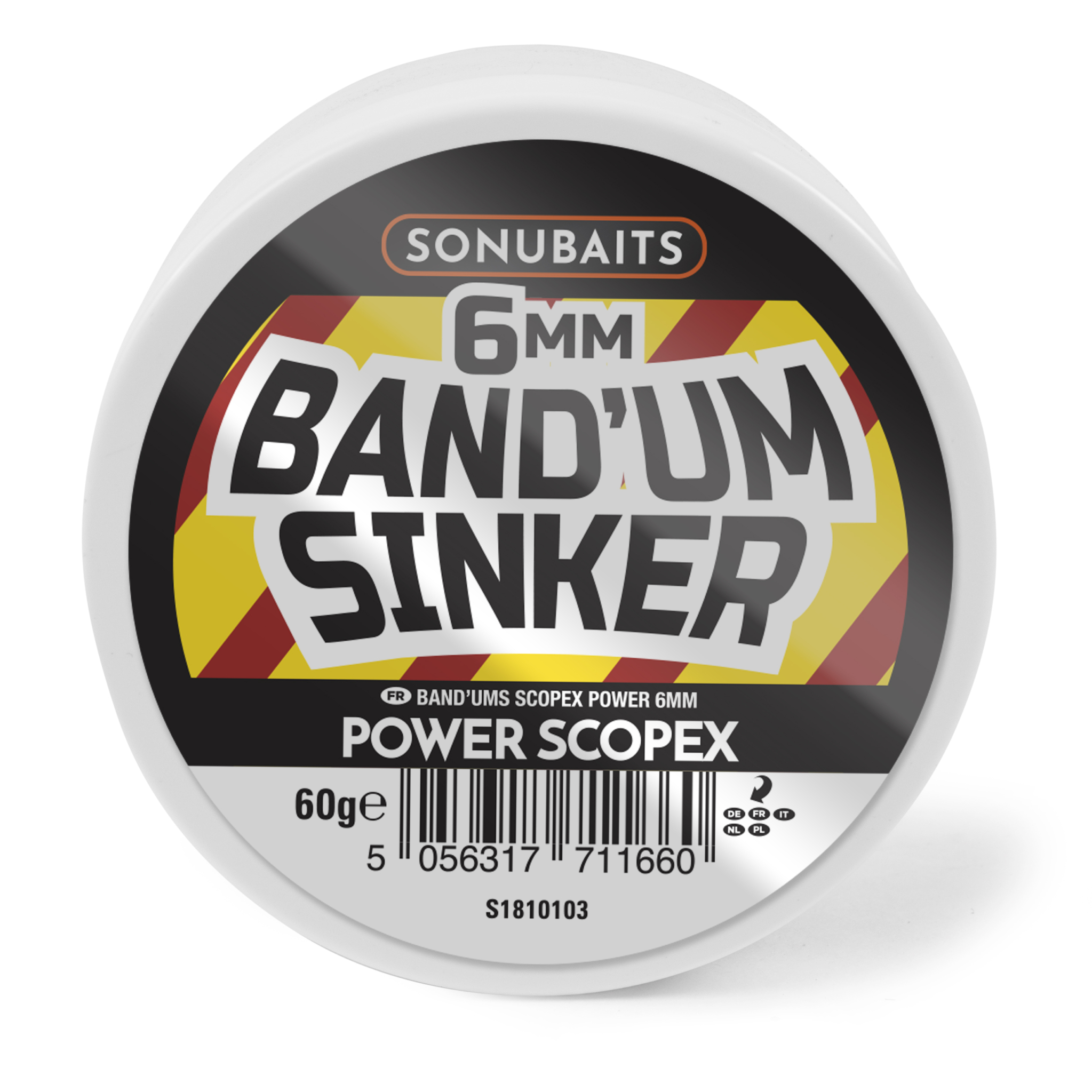 S1810103 6mm Bandum Sinkers Power Scopex st 01
