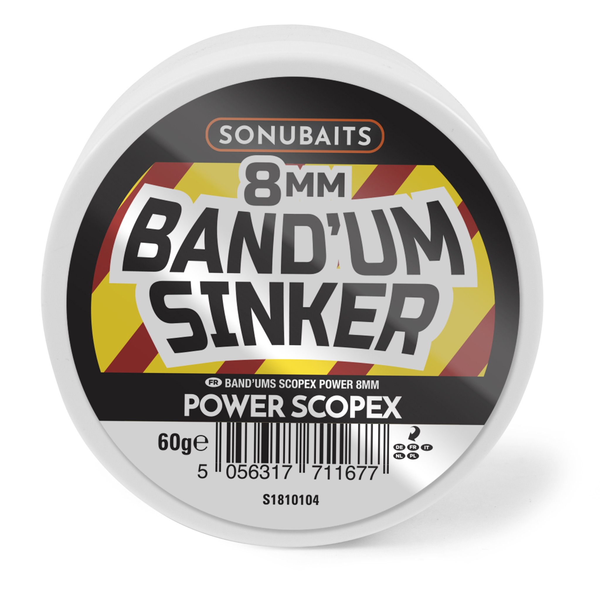 S1810104 8mm Bandum Sinkers Power Scopex st 01