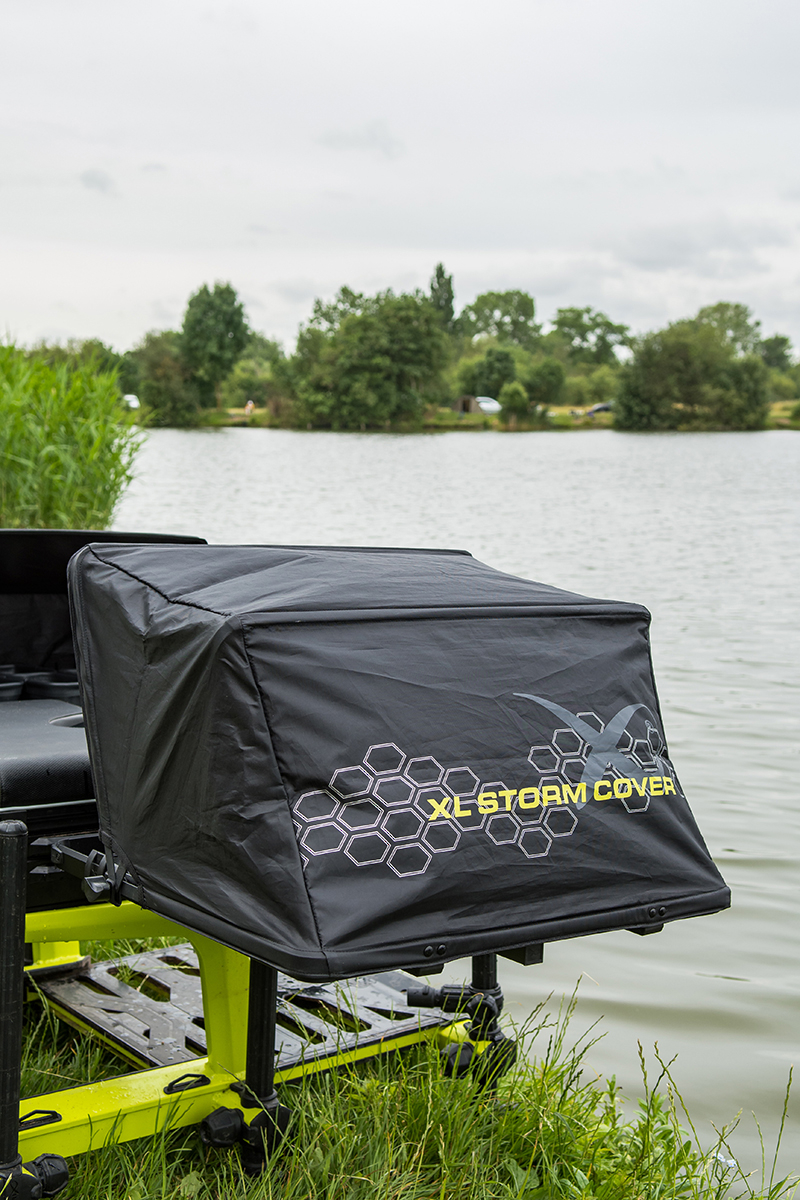 Side tray storm cover 38